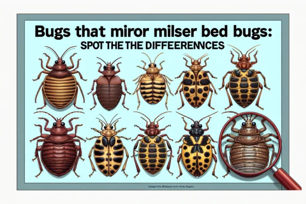 Bugs That Mirror Bed Bugs: Spot the Differences