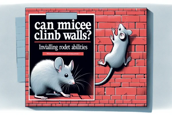 Can Mice Climb Walls? Unveiling Rodent Abilities