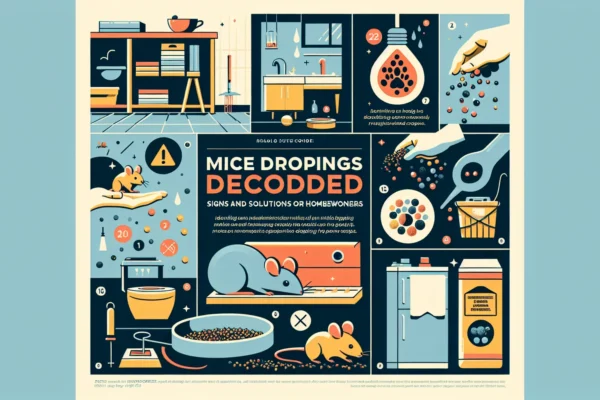 Mice Droppings Decoded: Signs and Solutions for Homeowners