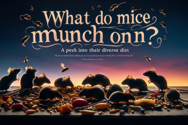 What Do Mice Munch On? A Peek Into Their Diverse Diet
